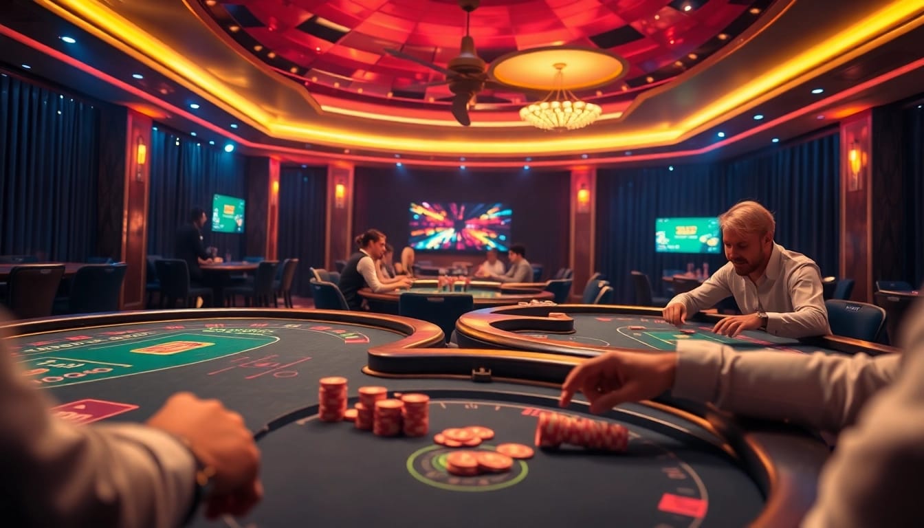 Genießen Sie einen aufregenden Casino Bonus mit abwechslungsreichen Spielautomaten und lebendiger Casinostimmung.