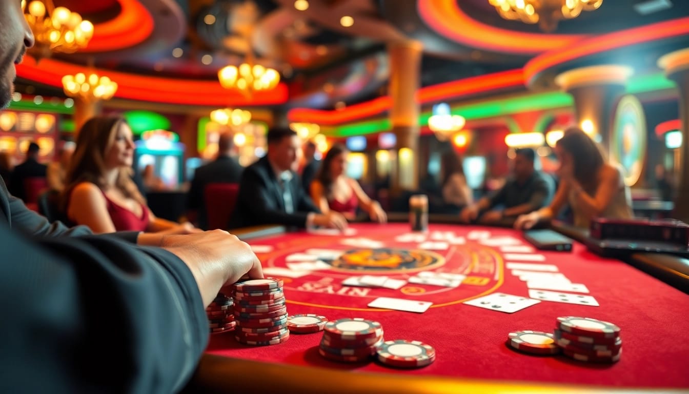 Engaging players at the casino table for pflegedienst bornheim gaming experience.