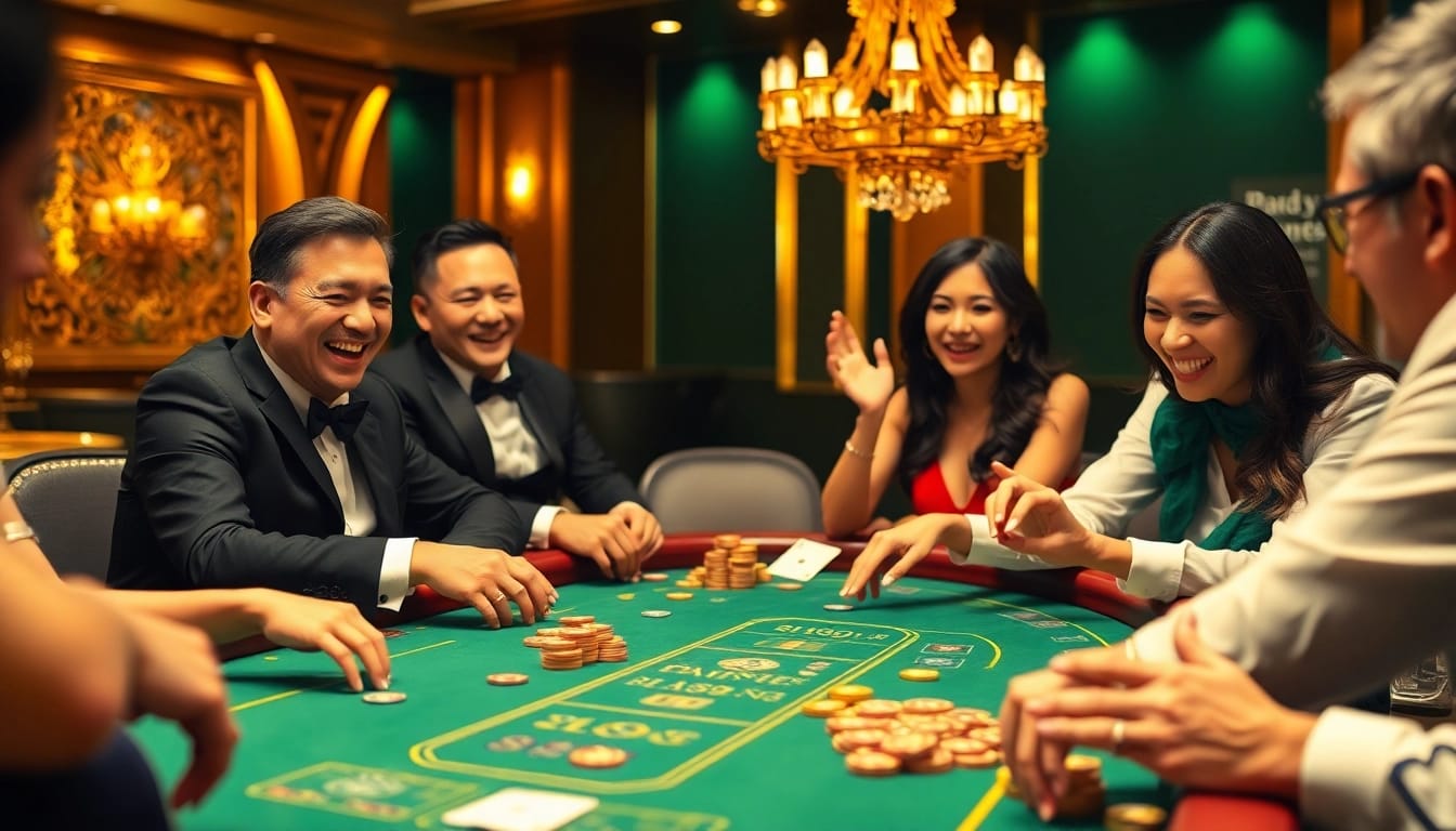 Players enjoy thrilling games at casinos ohne gewinnlimit, celebrating big wins with excitement.