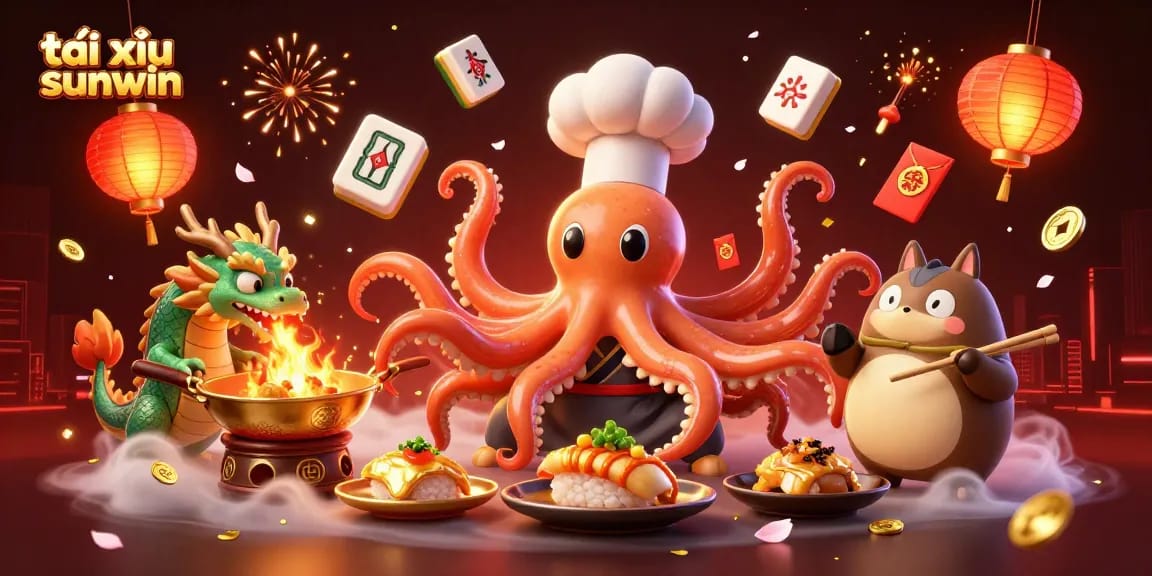 Win big with tài xỉu sunwin in an exciting 3D illustration featuring vibrant casino elements.