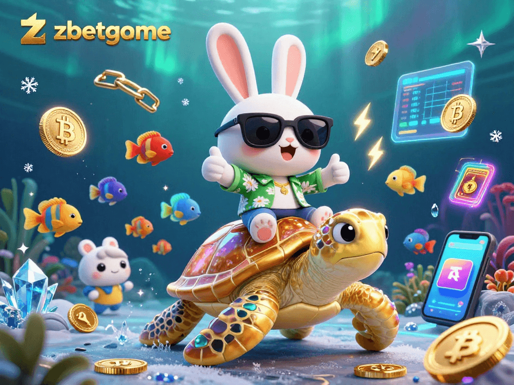 Experience thrilling gaming adventures at zbetgame with cartoon characters in a vibrant underwater world.