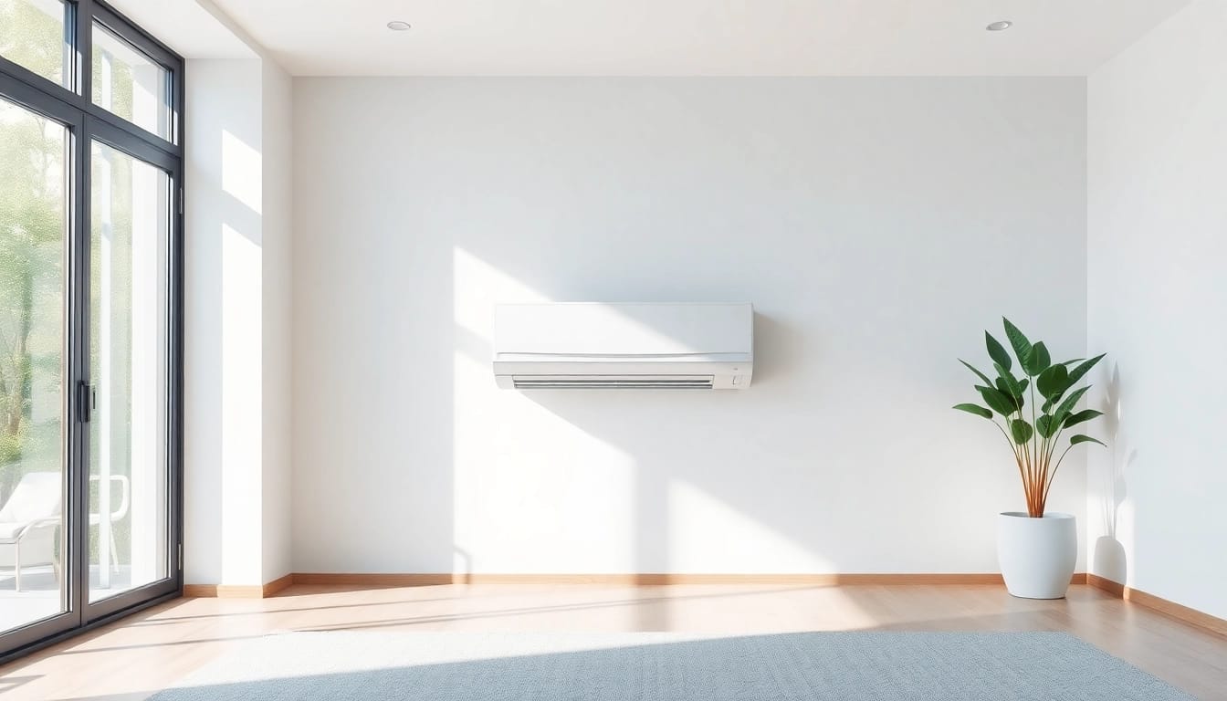 Efficient Klima kaufen solution in a modern space featuring a split air conditioning unit.