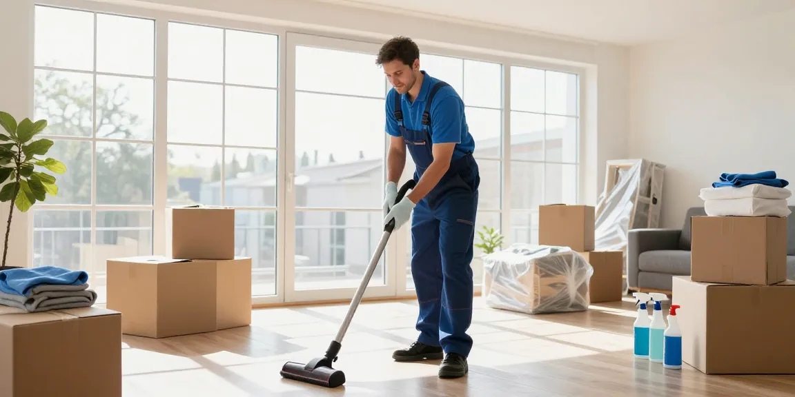 Umzugsreinigung Solothurn service in action, highlighting the importance of professional cleaning on moving day.