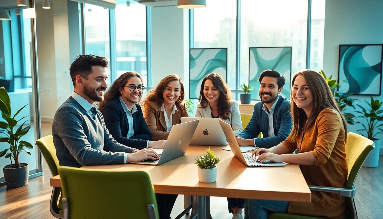 Headhunter Ingenieure arbeiten engagiert in einem modernen Büro, um kreative Lösungen zu entwickeln.