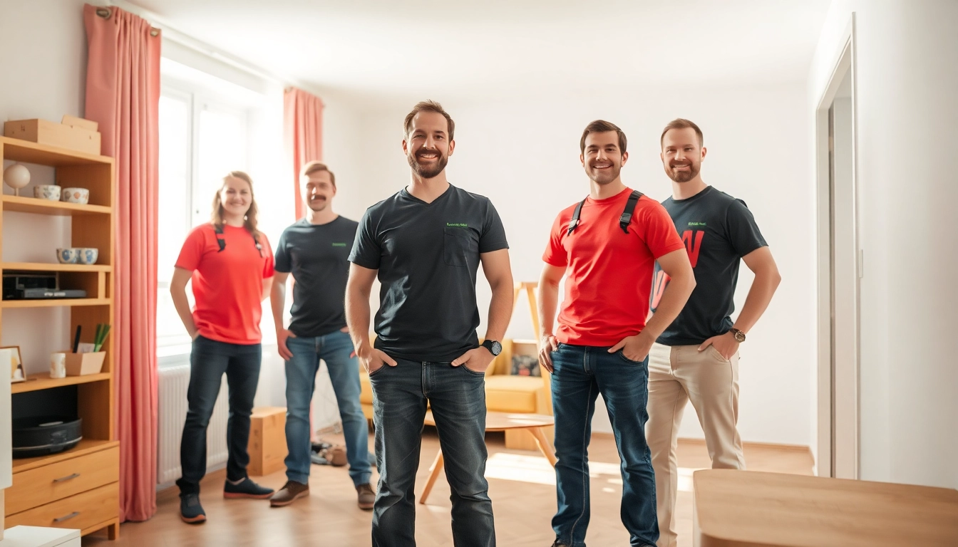 Räumung Wien: Professionelles Team bei der Entrümpelung sorgt für Ordnung und Sauberkeit.
