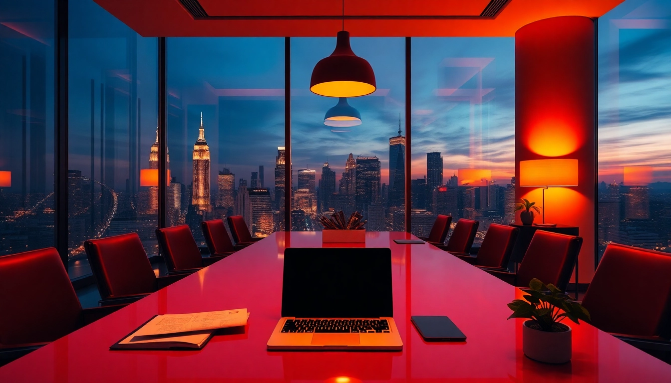 Headhunter Gastronomie bietet professionelle Personalberatung in einem eleganten Büro mit modernen Akzenten.