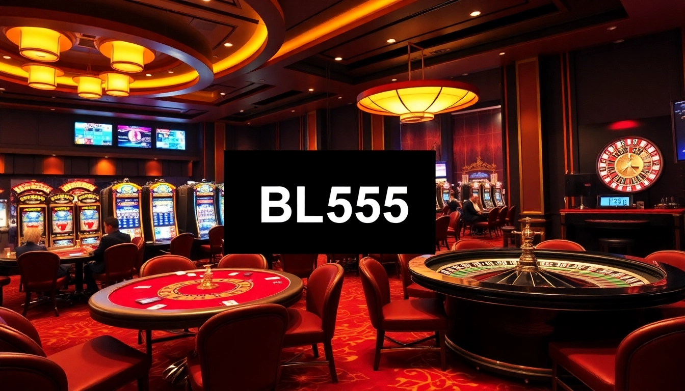 Experience the thrill of winning at BL555's luxurious casino with exciting gaming action.