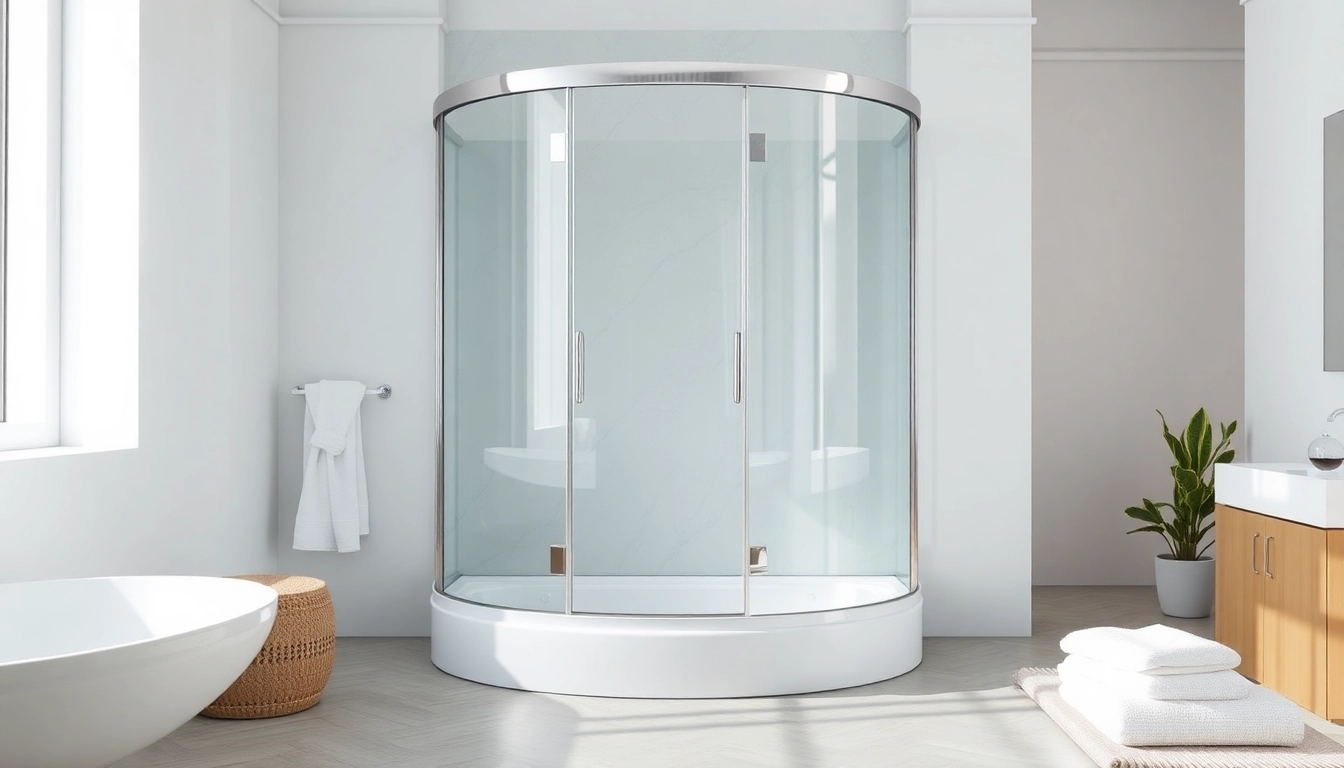 Erleben Sie den Komfort der sonni Duschkabine 80x80 in einem modernen Badezimmer-Design.